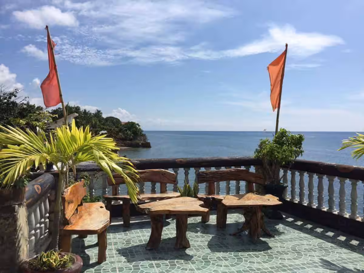 Outdoor sitting area